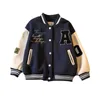 Manteau école Baseball manteaux pour étudiants garçons filles printemps veste enfants automne vêtements d'extérieur vêtements pour enfants haut 4 6 8 10 12 ans 231108