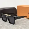 Designer solglasögon modeglasögon vintage solglasögon för kvinnor män klassiska coola avslappnade presentglasögon strand skuggning uv skydd polariserade glasögon med låda