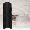 Trädgård levererar andra 50st Black Greenhouse Plastic Film Frame Pipe Tube och Clamp Clamp Connector Kit Tool 20mm