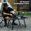 Camp Furniture Outdoor Igt Table Lätt aluminium Portable Folding Camping Multifunktionell expansionsutrustning