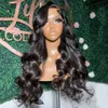 Brésilien Hair Highlight Wig Ombre Red Blonde Blonde Wave Lace Lace Front Perruques Fooscoles Frontal Perreaux de dentelle synthétique