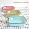 Dinnerware Sets Simple Portable Fashion Creative Lunch Box Korean Plastic Containers Microwavable Kitchen Accessories