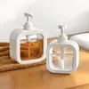 Zeepdispenser 2023 300/500 ml Keuken Handschotel Fles Badkamer Shampoo Douchegel Druk Type Opslag