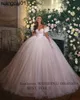 Party Dresses Smives Princess Wedding Dress Corset Sweetheart Neck Ball Glowns Glitter Tul Bride Dresses Robe de Mariee Wedding Clows 0408H23