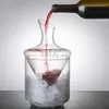 Copos de vinho engraçado arte 1000ml com balde de gelo decanter chumbo-livre cristal vidro uísque vodka brandy garrafa bar festival hip flask vinho conjunto 231107
