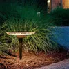 Lawn Lamps Outdoor Garden Security Glassland Bollards Lamp Solar Pathway Ground Lights With Remote Patio Backyard Pillar