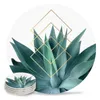 Tappetini da tavolo Sottobicchieri in ceramica con motivi geometrici di Agave Tappetino per tazza da tè impermeabile Decorazioni per la casa moderne Caffè per occhiali