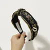 Fashion Designer's Brand Hair Hoop Classic Hair Accessories National Styles Embroidery Hairpin Vintage Letter Lovers Gifts Wide Brim Headwear Accessories