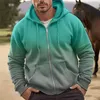 Men's Hoodies Vintage Zip Up Sewatshirt Hoody Oversized Male Zipper Long Sleeve Autumn/Winter Man Pullover Clothes High Quality Hoodie