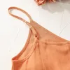 Women's T Shirts Linen Summer Women Tank Tops Sexy Adjustable Spaghetti Strap V-Neck Sleeveless Basic Harajuku Top Female Clothing