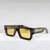 Designer Herren Damen Jac Mar Sonnenbrille, klobiger Plattenrahmen, handgefertigte Brille, ASCARI Luxusqualität, einzigartige, dicke Brille, Spiegelarm-Design, Originalverpackung