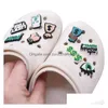 Acessórios para peças de sapatos Charms de borracha de desenho animado personalizados Crog Croc Wholesale PVC Decoração de entrega de entrega DHJON