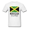 Reggae jamaica flagga t-shirt vintage toppar män t shirt bomullskläder o nacke tees sommar team tshirt anpassade vita skjortor 210706263j