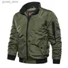 Heren Jassen 2021 Mannen Winter Warm Bomberjack Mannen Luchtmacht Piloot Jas Mannen Bontkraag Mannen Leger Tactische fleece Jas Jas Q231109