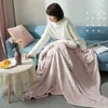 S Holaroom Wearable Cloak Flannel with with winder with w0408에 따뜻한 어린이 따뜻한 던지기 담요