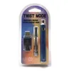 Twist Mode Battery 650mah Preheat Vape Batteries Blister USB Charger Kits For 510 Thread Variable Voltage E Cigs Pen