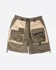 Men's Shorts Summer Cargo Fashion Trend Multi Pocket Straight Loose Casual Sports Five Division Of Labor Dress Pants