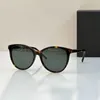 per SAINT LAURENTS YSL occhiali da sole rotondi occhiali da sole da donna occhiali da sole firmati sl Adatto montatura in acetato stile retrò europeo e americano occhiali di alta qualità E16G