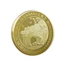 Arts and Crafts Guilin Elephant Trunk Mountain Commemorative Medallion Gold Silver Coin Tourist Souvenir Landscape commemorative coin