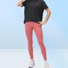 L079 Camisetas con cuello redondo, traje de Yoga para mujer, camisetas deportivas de Color sólido para mujer, camiseta de Fitness para chica, Top suave y relajado, ropa informal 7664628