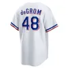 Baseball Jerseys Marcus Semien 2 Corey Seager 5 Adolis Garcia 53 Jacob deGrom 48 Jersey White Color Button Up Men Size S-XXXL Stitched Mix And Match All Jerseys