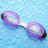 Óculos de óculos de óculos de óculos de óculos com tampões para os ouvidos Clipe de nariz silicone à prova d'água unissex p230408