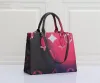 Top Umhängetasche Mini Spring in Urban Tote Damen Go Designer Handtasche Große Kapazität Farbverlauf Nie Sonnenaufgang Pastell Damen Batik Shoppi