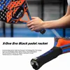 テニスラケットX-One Tennis Padel Racket 3Kカーボンファイバーラフな表面丸い形状EVAソフトMory Padel PADD Q231109