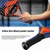 Tennis Rackets X-ONE Tennis Padel Racket 3K Carbon Fiber Rough Surface Round Shape with EVA SOFT Mory Padel Padd Q231109