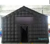 2023 atacado gigante personalizado portátil preto inflável boate cubo festa barra tenda iluminação clube noturno para discoteca evento de casamento com ventilador