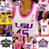 Angel Reese Hailey Van Lith LSU Tigers damesbasketbalshirt Last-Tear Poa Flau'jae Johnson Kateri Poole Jasmine Carson Hannah Gusters Alexis Morris LSU Jerseys