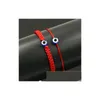 Braccialetti con ciondoli Nave 20 Pz / 10 Set Lucky Red Black String Filo Bracciale in corda Blu Turco Evil Eye Charm Bambine Bambini C Dhgarden Dhnes