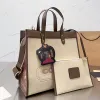 Designer-Tasche Damen Field Casual Tote Bag Lady Badge Patchwork Handtasche Shopping Handtasche Top-Qualität Leder Umhängetasche Umhängetasche Lady Clutch