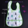 Bibs Burp Cloths 24 Patterns Soft Cotton+EVA Waterproof Bibs for Baby Adjustable Lunch Apron Infant Children Cartoon Feeding Pinafore Burp ClothL231108