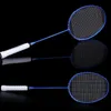 Raquette de badminton simple en graphite raquette de badminton professionnelle en fibre de carbone avec sac de transport 240227