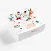 Kerstversiering Kraftpapier Snoep Geschenkdoos Cartoon Xmas Cookie Dozen Partij Decoratie Jaar Geschenken 2024 Noel Navidad