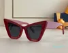 Wholesale-designer sunglasses for women personality cat eyes walking show glasses summer trendy avant-garde style Anti-Ultraviolet