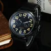 Men luxury designer Mechanical Automatic Pilot Adventure Automatic Mens auto Watch leather band Watches