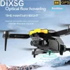 Drone Dixsg LS-XT105 2.4G WiFi FPV 6K iki eksenli Pan Tilt HD Kamera 22mins Uçuş Süresi Fırçasız Katlanabilir RC Drone Quadcopter RTF Q231108