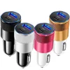 3.1A 15W USB C Car Charger USB with PD Aluminum Alloy Cigarette Lighter Adapter Fast Charger Car Auto Replacement Charger for iphone 12 13 14 15 Samsung GPS PC