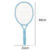 Raquettes de tennis 1 paire enfants Tennis raquette de Badminton enfants Palying Badminton débutant Parent-enfant jeu accessoires pour la maternelle primaire 231108