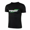 Mens Tshirts Quick Dry Short Sleeve Sport T Gymtröjor Fendt Fitness Trainer Running T Breattable Sportswear 230407