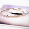 Мода Bangle поверить в себя открытая манжета для женщин девочки Письмо браслеты Манчет Позитивные вдохновляющие украшения Рождество