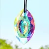 Żyrandol Crystal 1pc 50 mm Ab Color Eye Glass Art Prism faseted wakacyjne uroczystości