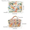 Cosmetic Bags Printed Large Capacity Outdoor Girl Makeup Zipper Toiletries Lipstick Organizer Women Storage Make Up Cases Q231109