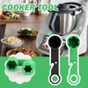 NIEUW DOUGH PASTRY Remover Dough Bloemmes Draai AID Thermomix met deel compatibele accessoires TM5 Rotary TM6 Replaceme