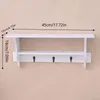 Hangers Entryway Wall Hooks With Shelf Coat Laundry For Over Washer Or Dryer Large Stainless Steel Dish Rack Cup Drying
