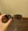 Postawa pilota okulary przeciwsłoneczne Z0259U Design marki Okulary przeciwsłoneczne Mężczyźni Klasyczne postawa metalowa rama kwadratowa