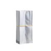 55x13cm Heat Sealable Side Gusset Tea Coffee Open Top Storage Bag Aluminum Foil Inner Kraft Paper Tea Packaging Bags 100pcs Sxspf