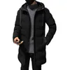 Vestes pour hommes Manteau d'hiver hommes Parkas manteaux chauds mi-longs à capuche décontracté coton veste vêtements ets Jaqueta Inverno Masculina Zmzln231108